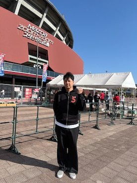 「STANCE(スタンス)のアイテム」を使った、YuUTaさん(メンズ・178cm)の春コーディネート