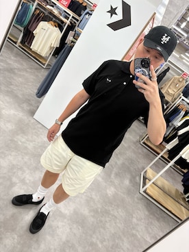 「STANCE（スタンス）のアイテム」を使った、YuUTaさん（メンズ・178cm）の夏コーディネート