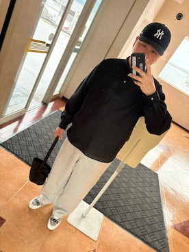 「NIKE（ナイキ）のアイテム（キャップ）」を使った、YuUTaさん（メンズ・178cm）の春コーディネート