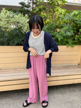 伊藤さん（レディース・151cm）の夏コーディネート