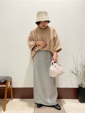 「アーバンリサーチ」｜「アイテム（その他トップス）」を使った、伊藤さん（レディース・151cm）の秋コーディネート