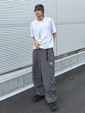 「アイテム（ニットキャップ/ビーニー）」を使った、''r_e_n"さん（メンズ・167cm）の夏コーディネート