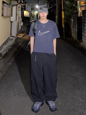 「アイテム（ニットキャップ/ビーニー）」を使った、''r_e_n"さん（メンズ・167cm）の秋コーディネート