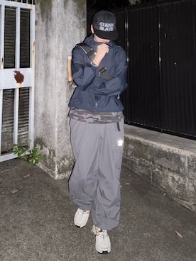 「SALOMON（サロモン）のアイテム」を使った、renさん（メンズ・167cm）の春コーディネート