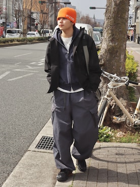 renさん（メンズ・167cm）の冬コーディネート