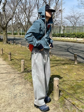 「GAP（ギャップ）のアイテム」を使った、renさん（メンズ・167cm）の春コーディネート