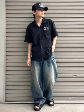 「Noen（ノエン）のアイテム」を使った、renさん（メンズ・167cm）の夏コーディネート