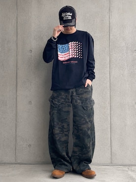 renさん(メンズ・167cm)の春コーディネート