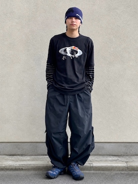 「ビーニー」｜renさん（メンズ・167cm）の春コーディネート