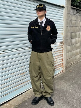 renさん（メンズ・167cm）の春コーディネート