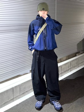 「アイテム（ニットキャップ/ビーニー）」を使った、''r_e_n"さん（メンズ・167cm）の秋コーディネート