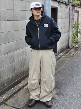 「アイテム（ブーツ）」を使った、renさん（メンズ・167cm・20代）の秋コーディネート