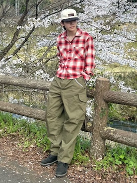 renさん（メンズ・167cm）の春コーディネート