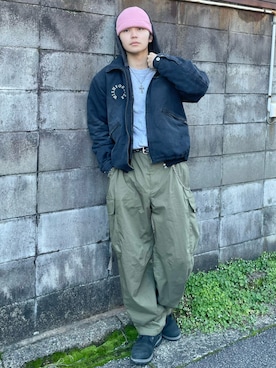 renさん（メンズ・167cm）の冬コーディネート