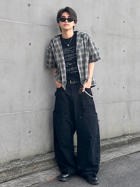 renさん（メンズ・167cm）の夏コーディネート