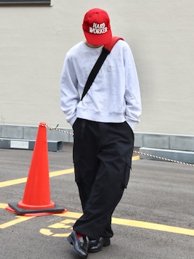 「アイテム（レッグウェア）」を使った、renさん（メンズ・167cm・20代）の秋コーディネート