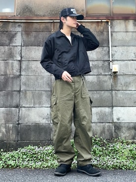 「LURAKU（ルラク）のアイテム」を使った、renさん（メンズ・167cm）の春コーディネート