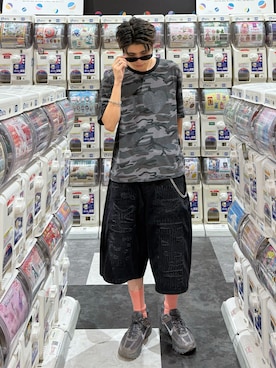「アイテム（ソックス/靴下）」を使った、''r_e_n"さん（メンズ・167cm・20代）の夏コーディネート