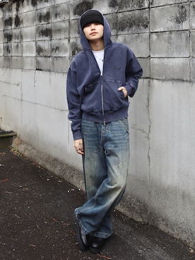 「８(eight)（エイト）のアイテム」を使った、renさん（メンズ・167cm）の春コーディネート