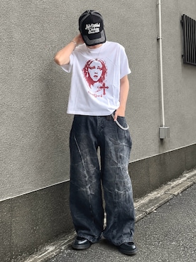 「Dickies（ディッキーズ）のアイテム」を使った、renさん（メンズ・167cm）の夏コーディネート