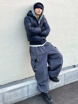 renさん（メンズ・167cm）の冬コーディネート