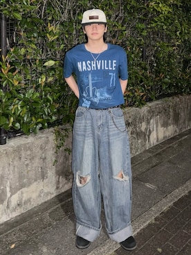 renさん(メンズ・167cm)の春コーディネート