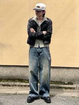 「８(eight)（エイト）のアイテム（アクセサリー）」を使った、renさん（メンズ・167cm）の春コーディネート