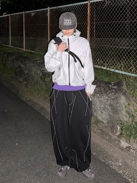 「アイテム（マウンテンパーカー）」を使った、''r_e_n"さん（メンズ・167cm）の秋コーディネート