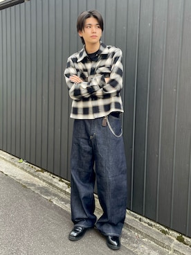 「SBG（エスビー）のアイテム」を使った、renさん（メンズ・167cm）の秋コーディネート
