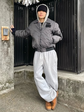 renさん（メンズ・167cm）の冬コーディネート