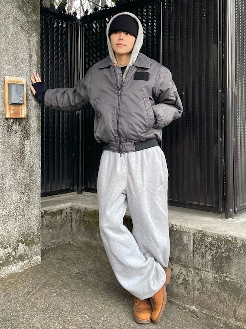 VARIVAS フード付き フルジップパーカー LLサイズ グレー VARIVAS