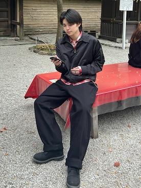 「Noen（ノエン）のアイテム」を使った、renさん（メンズ・167cm）の春コーディネート