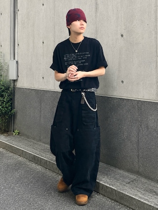 「8(eight)(エイト)のネックレス(ネックレス)」を使った、renさん(メンズ・167cm)の秋コーディネート