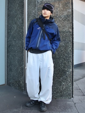 「ニット帽」｜renさん（メンズ・167cm）の秋コーディネート