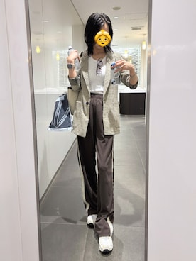 「coca（coca）（コカ）のアイテム」を使った、Yu....738さん（レディース・159cm）の秋コーディネート