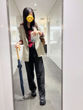 「brand ?（ブランド ?）のアイテム」を使った、Yu....738さん（レディース・158cm）の秋コーディネート