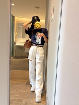 「ラルフローレン」｜Yu....738さん（レディース・158cm）の夏コーディネート