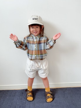 niputotoさん（キッズ・80cm）の夏コーディネート