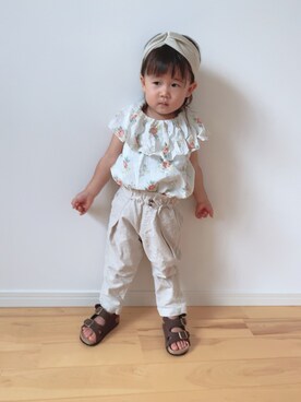 niputotoさん（キッズ・80cm）の夏コーディネート