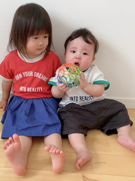 niputotoさん（キッズ・80cm）の夏コーディネート