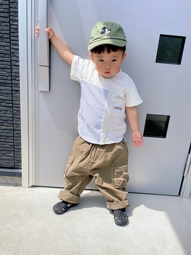 niputotoさん（キッズ・90cm）の夏コーディネート