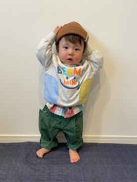 niputotoさん（キッズ・80cm）の秋コーディネート