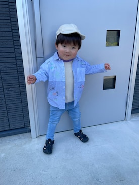 niputotoさん（キッズ・90cm）の春コーディネート