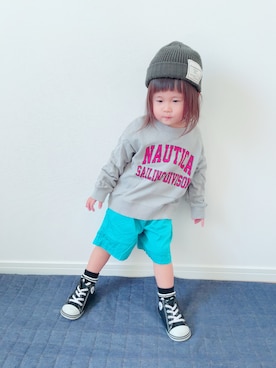 niputotoさん（キッズ・80cm）の秋コーディネート