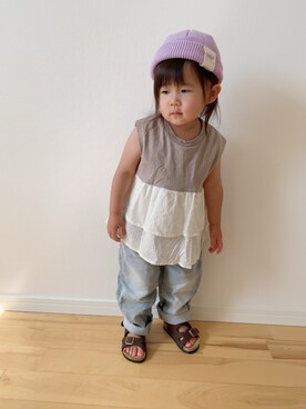 niputotoさん（キッズ・80cm）の夏コーディネート