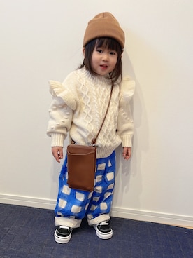 niputotoさん（キッズ・80cm）の冬コーディネート