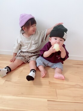 niputotoさん(キッズ・80cm)の夏コーディネート