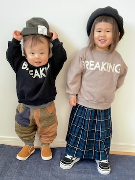 niputotoさん（キッズ・80cm）の冬コーディネート