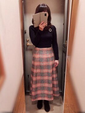 yukoさん（レディース・153cm）の冬コーディネート