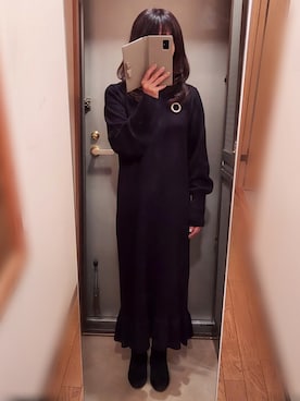 yukoさん（レディース・153cm）の冬コーディネート